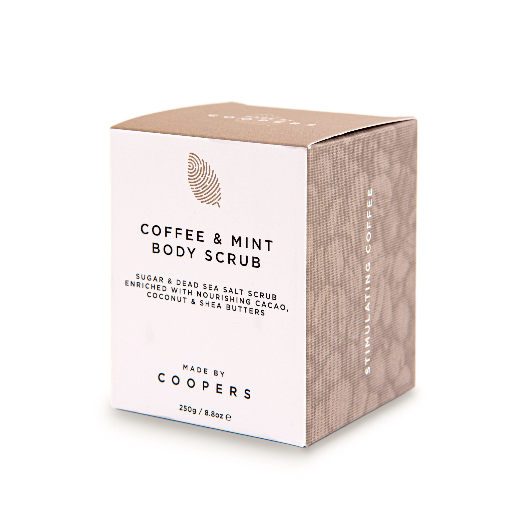 Coffee Body Scrub – Körperpeeling Mit Fair Trade Kaffee, Sheabutter & ätherischem Minzöl, 300 G
