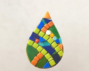 Tear Drops 2-DIY  Mosaic/Paint Kit-FREE STYLE, Wall Art