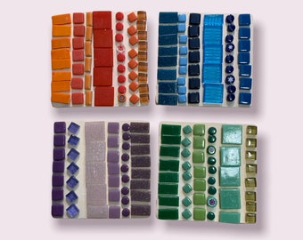 Coasters Mosaic  Kits 4 Easy DIY