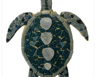DIY Sea Turtle Mosaic Kit/Under The Sea/Beach Theme/Summer Fun