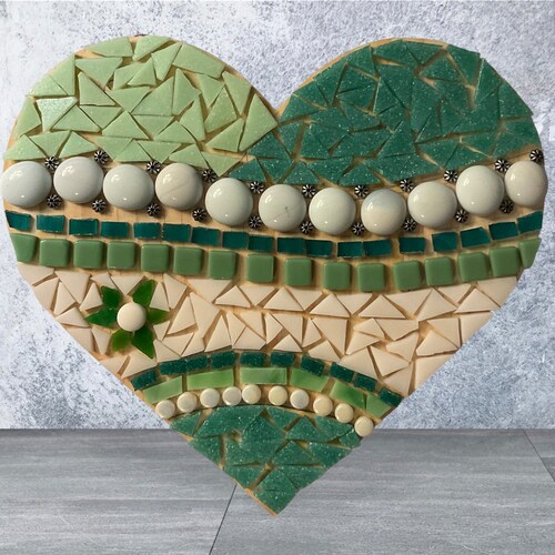 DIY Mosaic FLOWER Kit Etsy