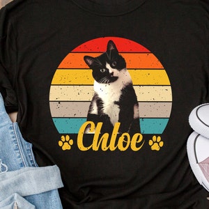 Personalized Pet T-shirt, Pet Photo Shirt, Custom Pet Face Shirt, Custom Shirt with Pet Photo, Custom Dog Shirt, Custom Cat Shirt