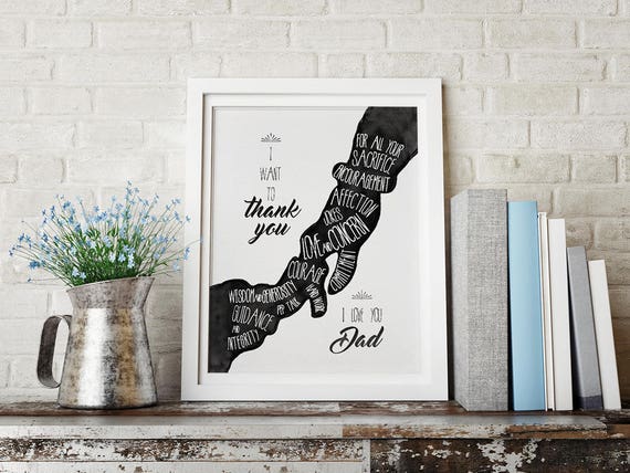 father's day wall art