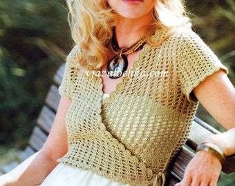 Women beach tops crochet ,Halter Tops crochet , Beach blouse with transferable ancestors crochet ,/ custom