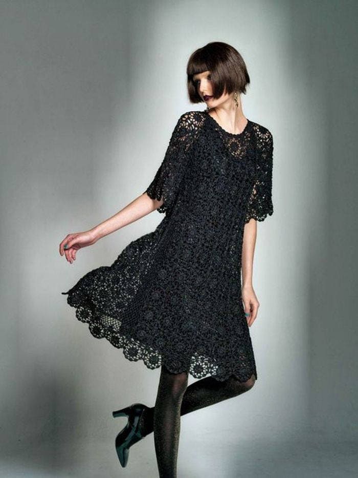 annoo crochet little black dress Discover 90 Crochet - Dresses and elegant black crochet dress ideas