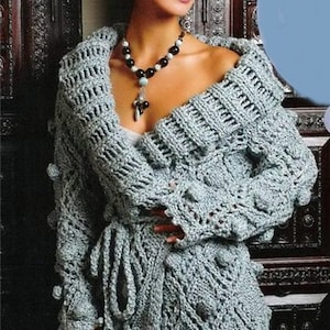 Ladies cardigan handmade , Blue wool cardigan/ custom