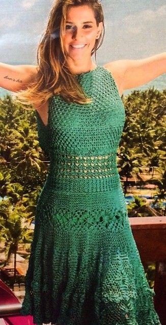Ladies Crochet Dress in Ecru Color / Custom | Etsy