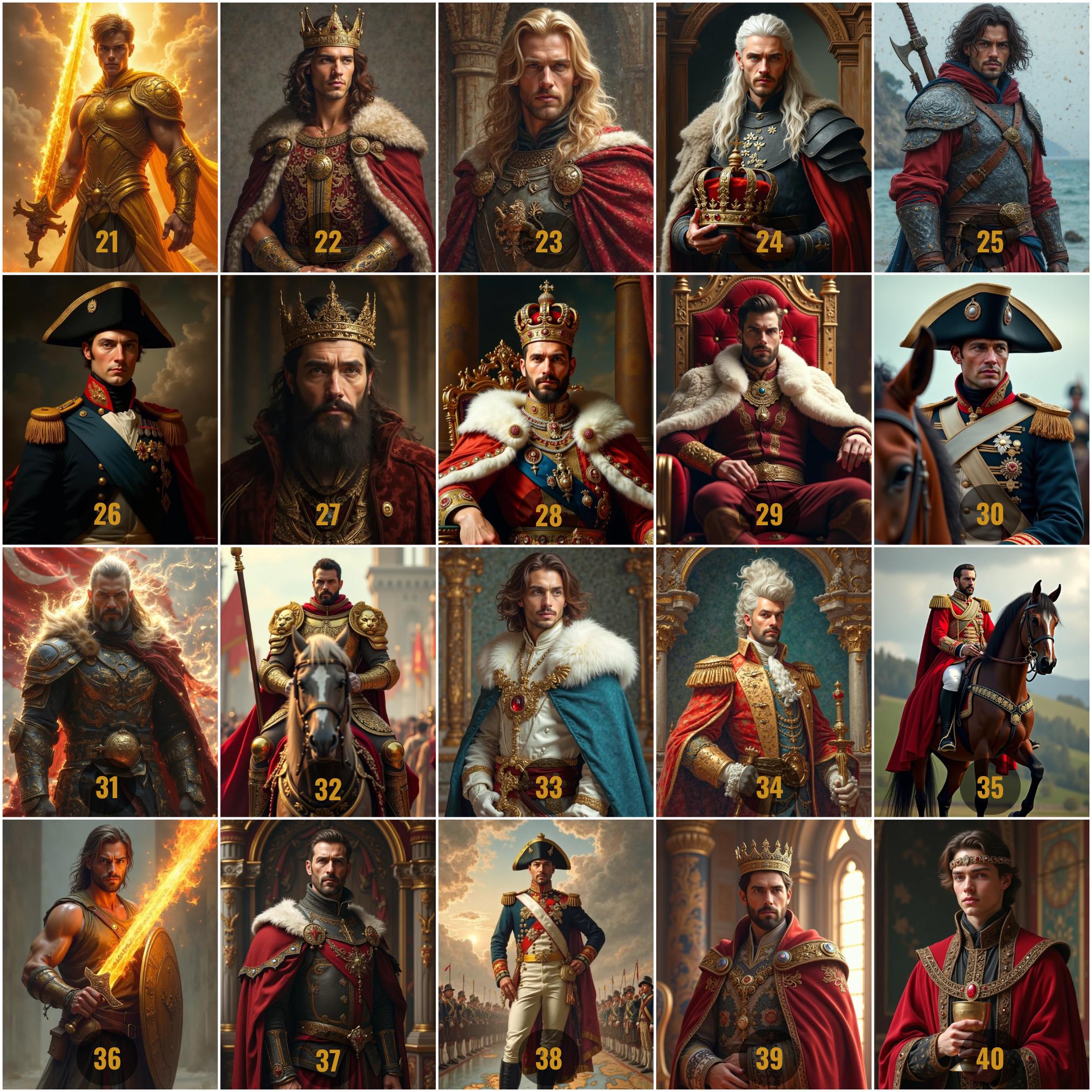 Custom Royal King Portrait From Photo – Renaissance Historical Portrait ...