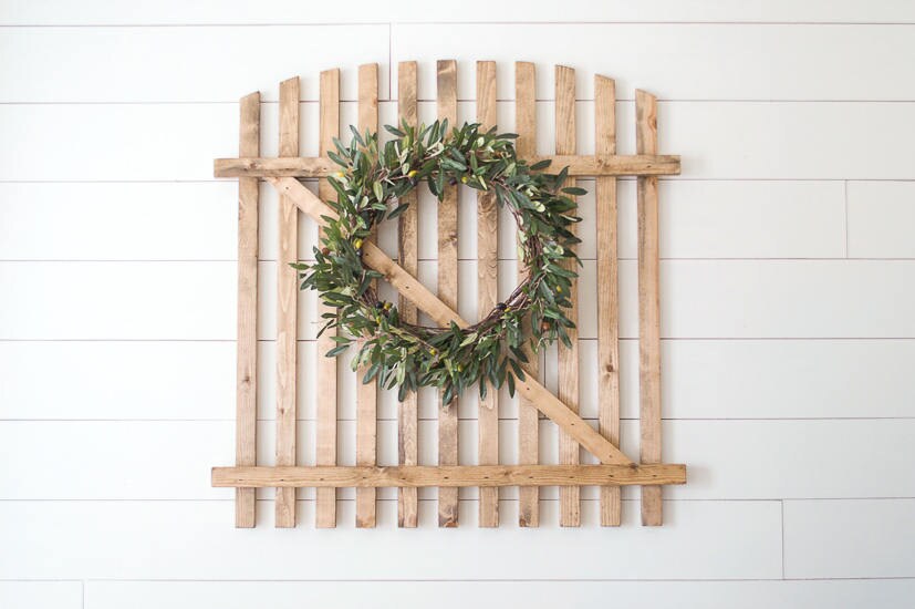 Granja puerta pared decoración / madera puerta decoración / | Etsy