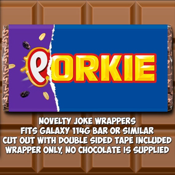 Rude Chocolate Bar Wrapper Novelty Joke Funny Gift Birthday FATHERS DAY Rude Chocolate Bar Wrapper Novelty Joke Funny Gift Birthday FATHERS DAY