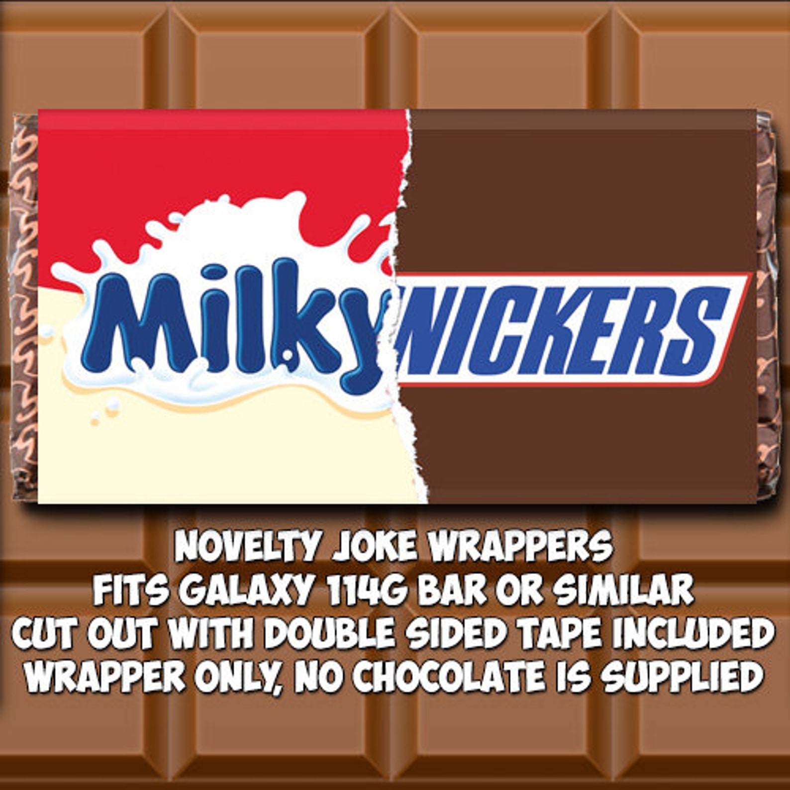 Moist Chocolate Bar Wrapper Novelty Joke Funny Rude Gift | Etsy