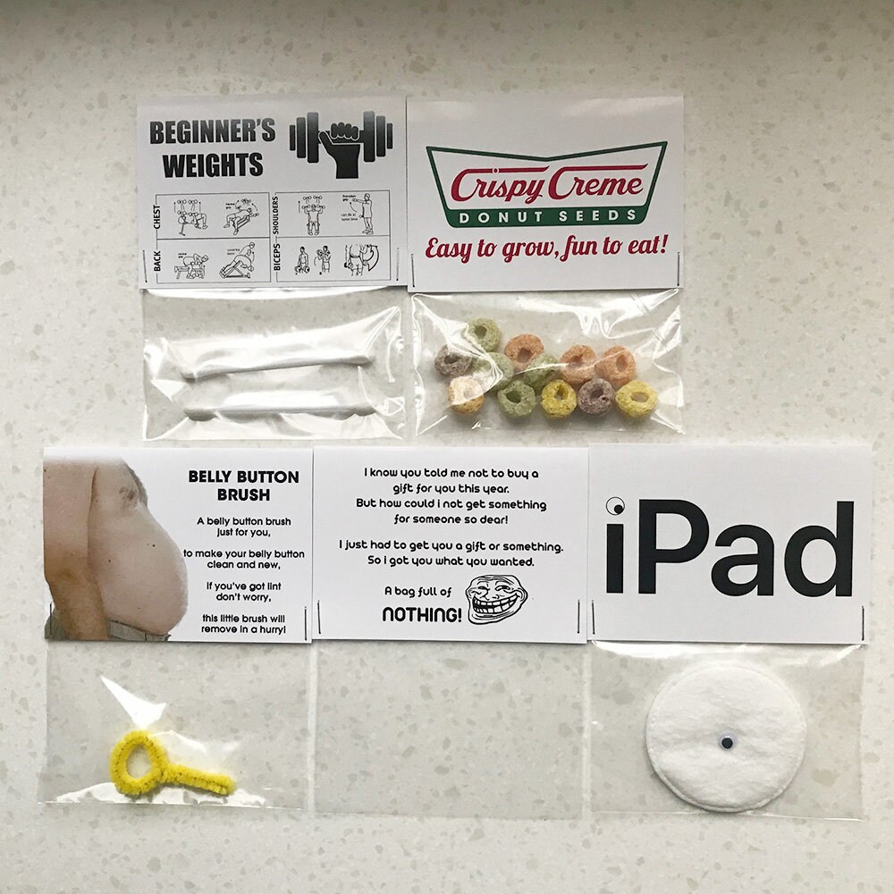 Joke Gift Bundle Package Novelty Joke Funny Present Birthday Etsy