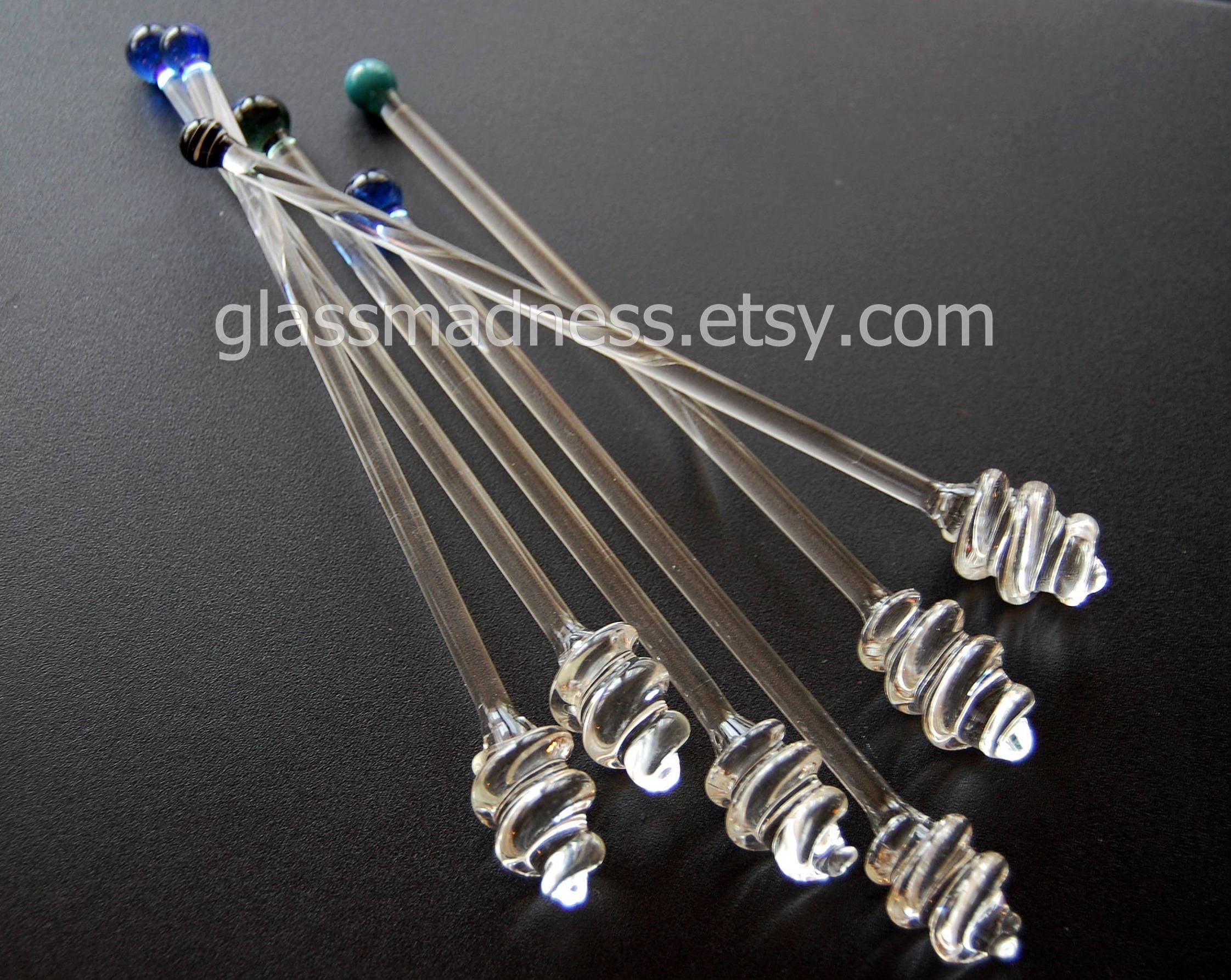 Honey dipper handmade glass honey dipper honey spoon honey Etsy