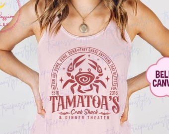 Moana Tamatoa Krabben Bösewicht Tank Top E7245