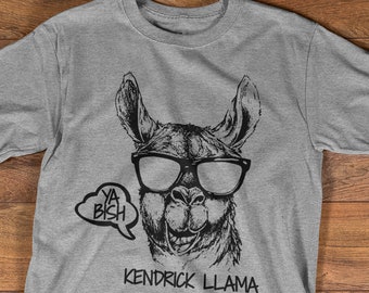 Funny Kendrick Llama T-shirt, Tee Shirt, Sweater, Hoodie | Music T-shirts | Band Shirts