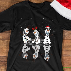 Olaf Dancing Christmas T-shirt, Sweater, Hoodie - Christmas With Olaf Holiday Party Tee Shirt, Frozen 1 & 2 Winter Trip Vacation Gift