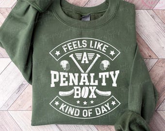 Hockey Sweatshirt, Funny Hockey Sweater, Retro Hockey Shirt, Hockey Game Day Sweatshirt, Hockey Season Gifts, Hockey Fan Apparel S04794