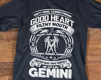 Gemini Shirt Etsy