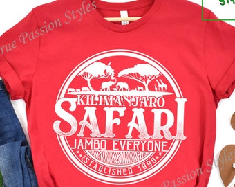 Disney Kilimanjaro Safari Tee, Safari Mode Animal Kingdom Shirt, Safari Ride Family Matching T-shirt, Disney Shirt For Men And Women E2238