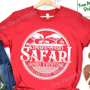 Disney Kilimanjaro Safari Tee, Safari Mode Animal Kingdom Shirt, Safari Ride Family Matching T-shirt, Disney Shirt For Men And Women E2238