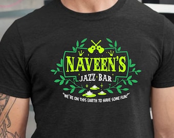 The Princess and the Frog Shirt, Long Sleeve, Sweatshirt, Hoodie - Naveen Jazz Bar Tee, New Orleans Jazz Club Shirt, Prince Naveen E2752