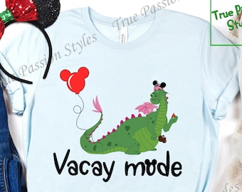 Elliot The Dragon Vacay Mode Shirt, Pete's Dragon T-Shirt, Dragon Tee, Dragon Lover Shirt, Disney Family Matching Sweatshirt Hoodie E2237