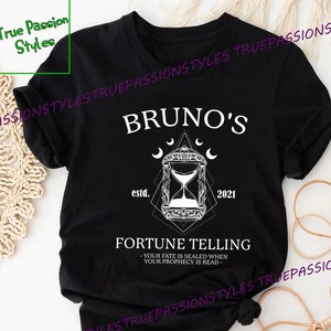 Maglietta di Bruno che dice la fortuna, non parliamo di Bruno, manica lunga, felpa, cappuccio E2599