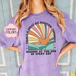 Comfort Colors Carousel Of Progress Shirt, Tomorrowland Shirt, Magic Kingdom Shirt E7095
