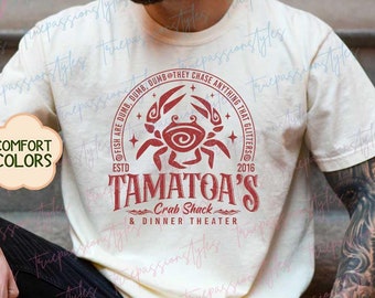 Comfort Colors® Moana Tamatoa Krabbe Bösewicht Shirt E7245