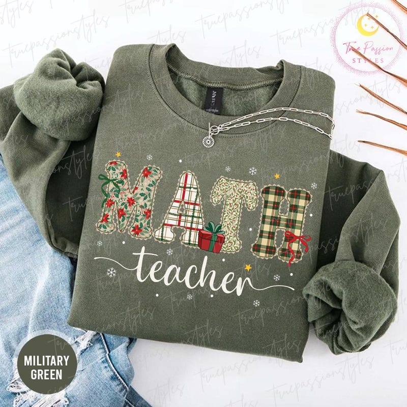 Math Teacher Christmas Men - Etsy UK