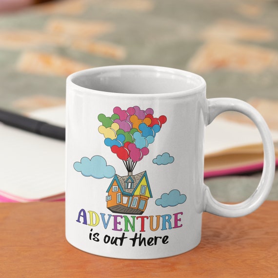 Adventure is Out There Mug, up the Movie, Balloons Castle, Cute up Balloon  House, Carl and Ellie Couple Mug, Inspired up Gift E2666 - Etsy