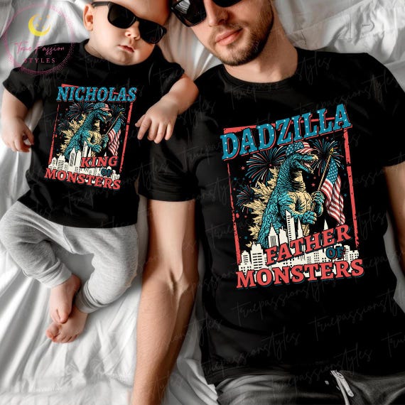 Custom Patriotic Family Matching Shirts, Personalized 4th of July