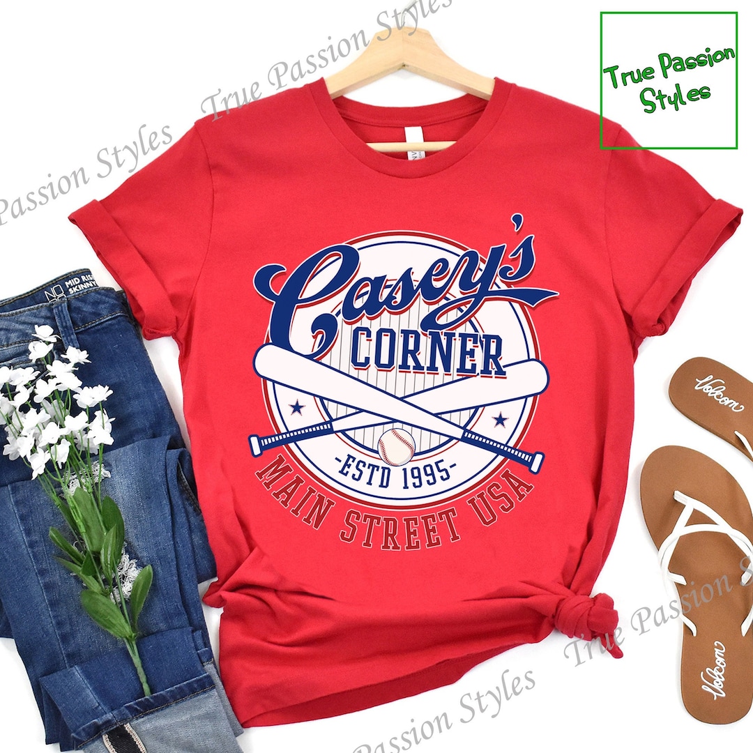 Disney Casey's Corner Baseball Shirt, Main Street USA Magic Kingdom