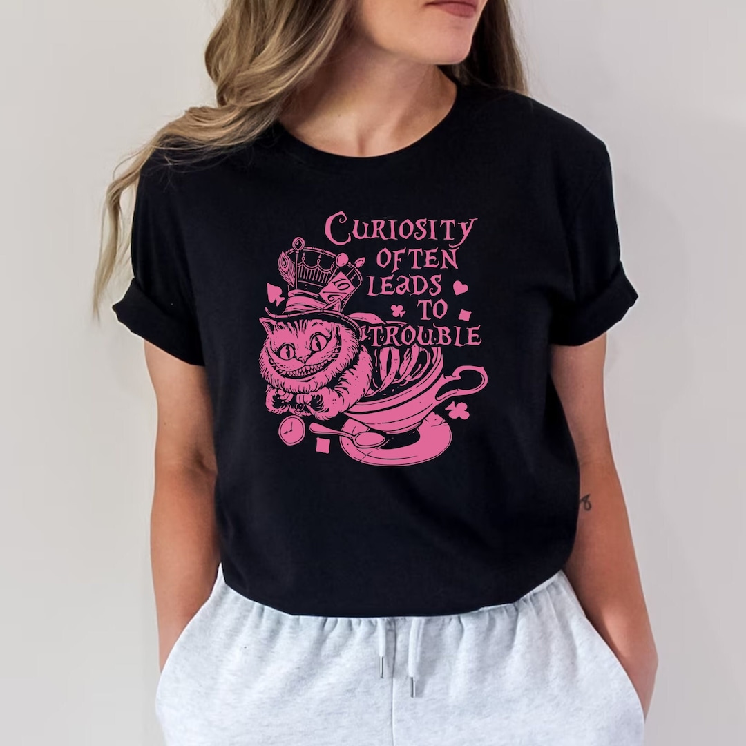 Cheshire Cat Shirt, Long Sleeve, Sweatshirt, Hoodie Alice in Wonderland