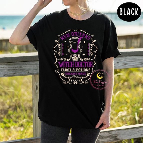 Dr. Facilier Shirt New Orleans Witch Doctor Dr. Facilier Villain T shirt Sweatshirt Hoodie E2814 Etsy UK