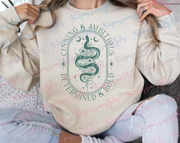 Slytherin sweater Etsy