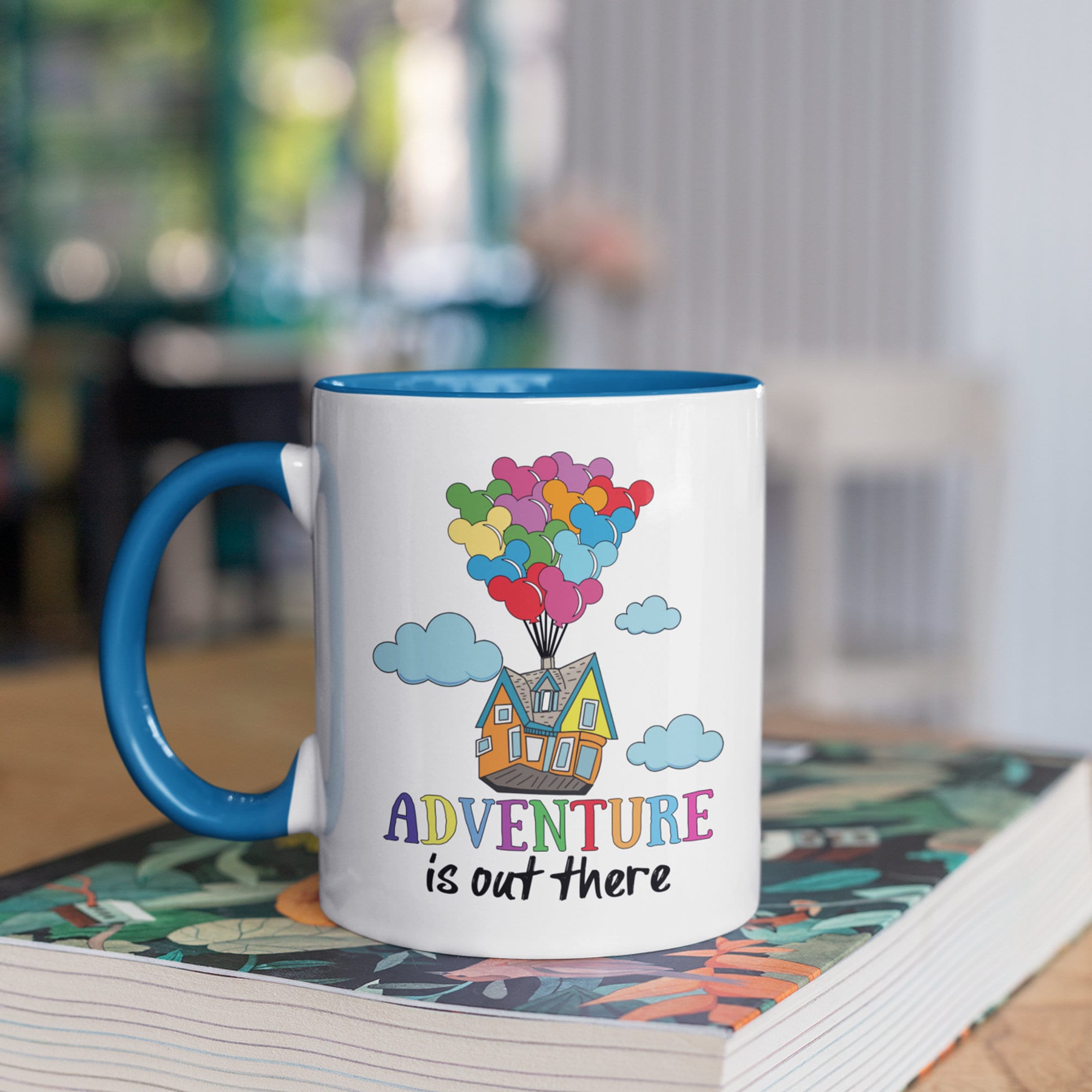 Handmade Ceramic 'Up' Movie Coffee Mug - 10 Oz Disney Pixar Coffee Cup –  Enjoy Ceramic Art