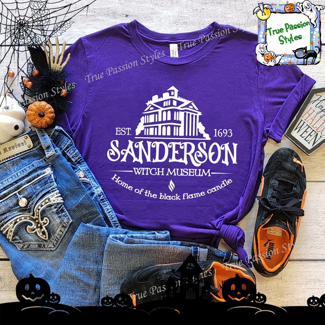 Sanderson Sister Witch Museum Shirt Witch Halloween Tshirt Etsy