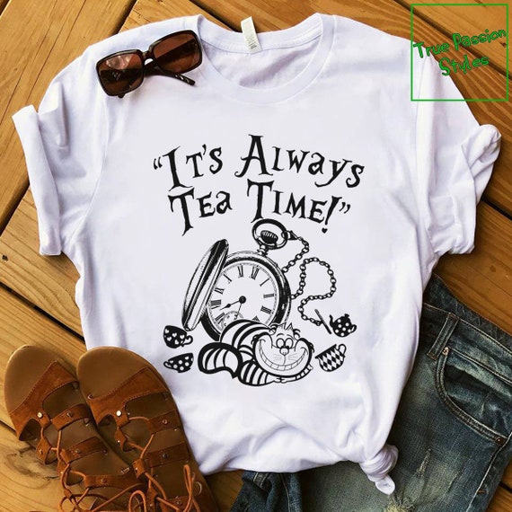 Mad Hatter's Tea Party - Alice In Wonderland - T-Shirt Mad Hatter's Tea Party - Alice In Wonderland - T-Shirt