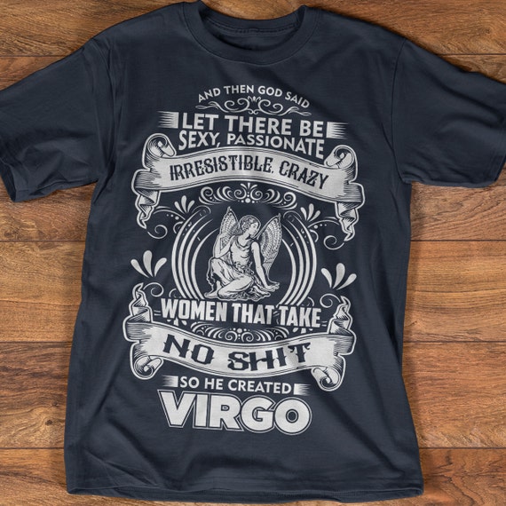 Virgo Tshirt Virgo Shirt Collection Zodiac Shirt Etsy