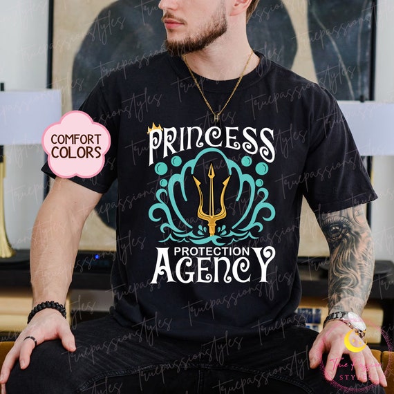 Comfort Colors King Triton the Little Mermaid Shirt, Princess