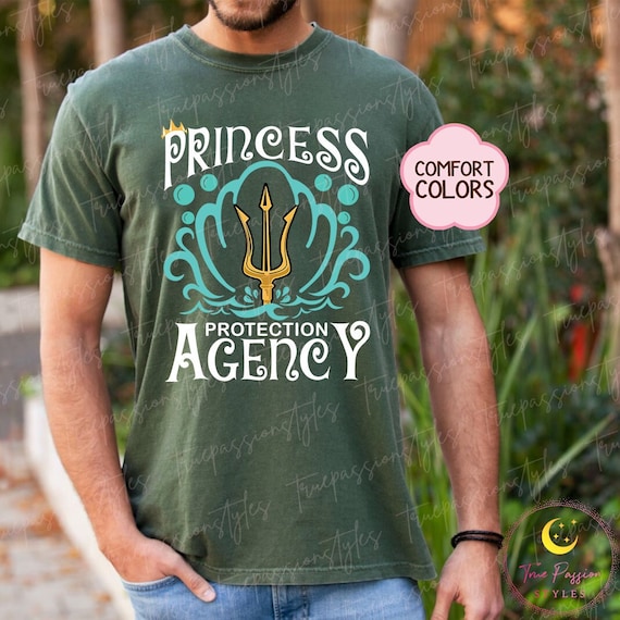 Comfort Colors King Triton the Little Mermaid Shirt, Princess