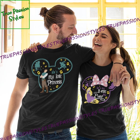 Tangled couple on sale shirts