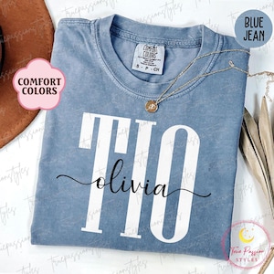 Comfort Colors® Custom Tio Shirt, Personalized Tio Shirt With Name, Fathers Day Gift For Tio, Cool Tio Shirt, Tio To Be S03298