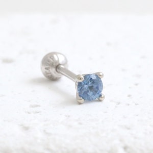 ◆STONEHENgE◆ SHe 14K Piercing SA24B37P Single SAG-24B37P-S StoneHenge 14K Ribbon Earrings SA24A70T Cubic Zirconia 14K