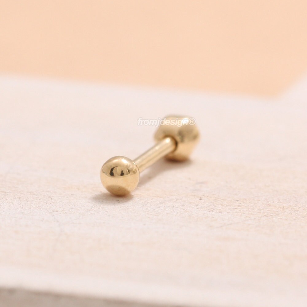 Orecchini Da Donna In Oro 18 Carati Chiusura: Perno E Farfalla 3,3g - Foto 7