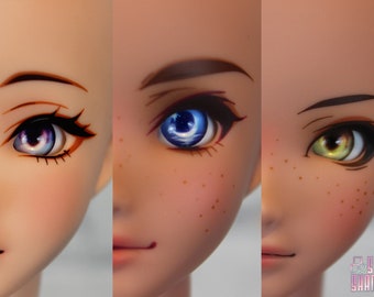 Semi-Real Smart Doll and BJD Eyes 14mm