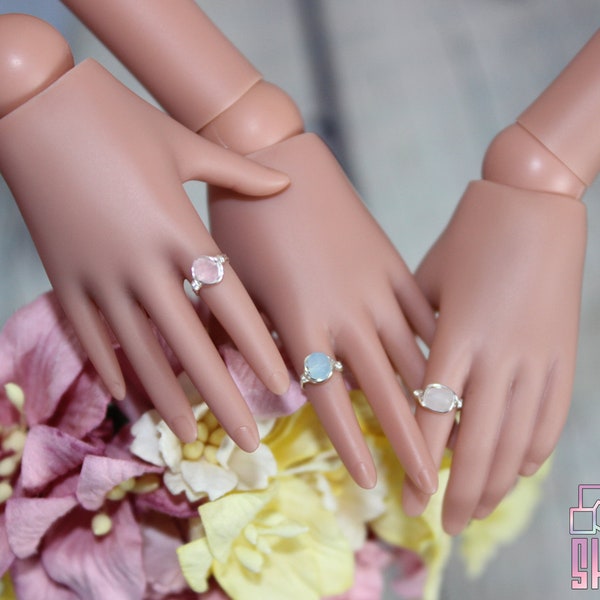 Jewel Rings for Smart Doll or similar sized BJD's
