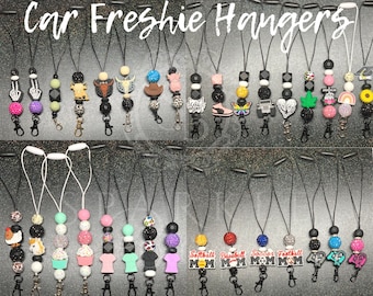 Freshie Hangers Car Accessories Car Charm Car Freshie Lanyard Reusable Car Freshie Hanger