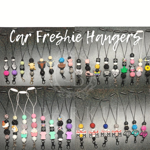 Cintres Freshie - Vente en gros de Freshies de voiture - Accessoires de voiture - Longe de voiture Freshie - Cintre réutilisable pour Freshie de voiture